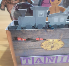 Load image into Gallery viewer, Horror dark toy box pop up box card
