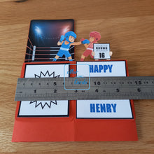 Load image into Gallery viewer, Boxer pop up box card
